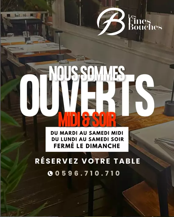 Les Fines Bouches -- Restaurant & Epicerie fine à Fort de France Martinique 